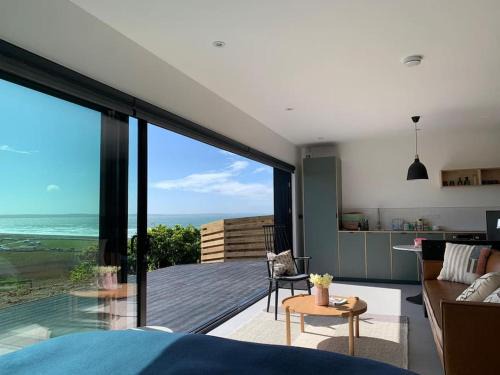 Subterranean Studio with Panoramic Costal Views and Sauna
