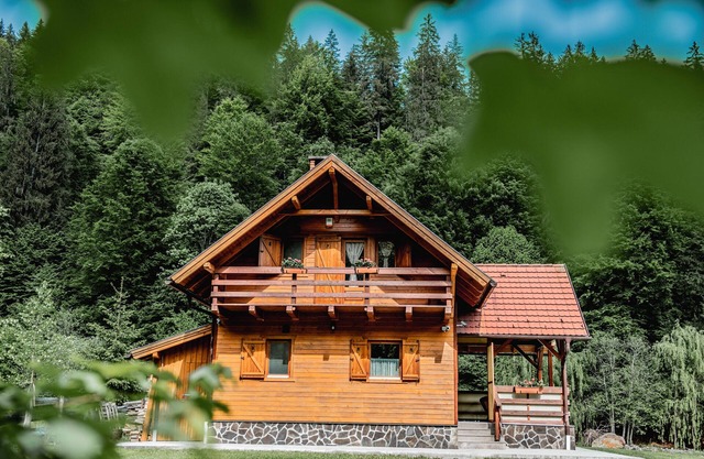 Such as house up in the mountains