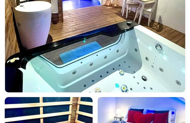 Suite Passion-Duplex-Suite-Whirlpool bath-No view