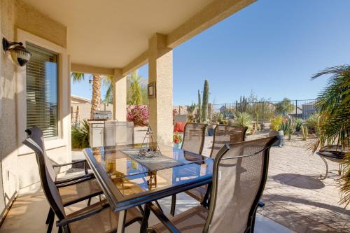Sunny San Tan Valley Home with Grill on Golf Course!
