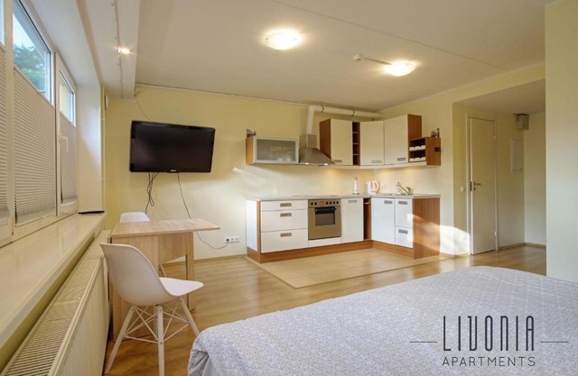 Sunny Studio with Parking, Self-Check-In & Wi-Fi
