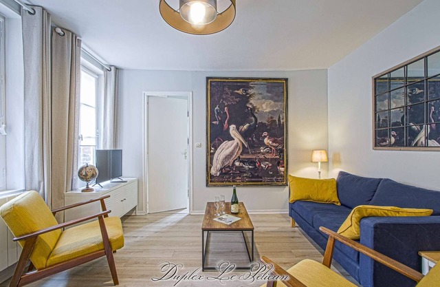 Super calm cosy & cute 2 bdr at the heart of Old Honfleur- Duplex Le Pélican ★