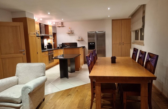 super nice apartment with pool and sauna
