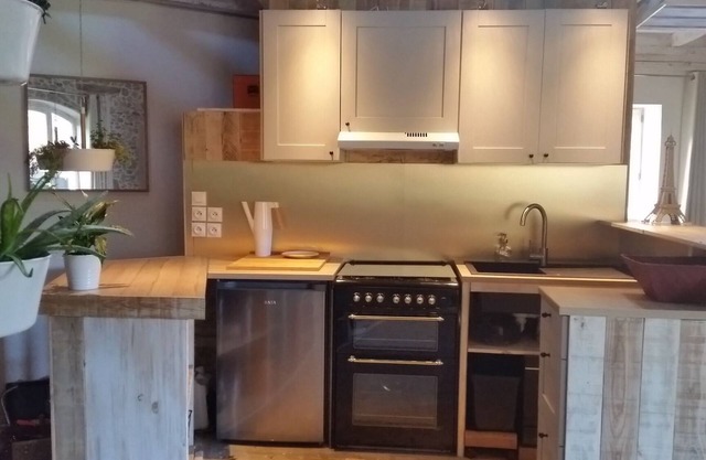 Superb artist studio loft in a quiet old mill in the Monts du Lyonnais