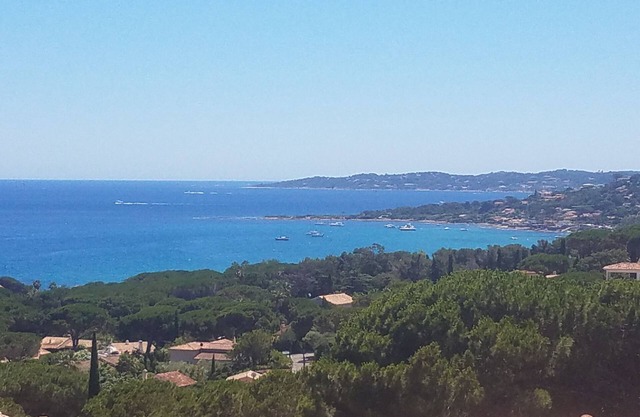 Superbe Appartement Ste Maxime, Terrasse Solarium vue mer 180°