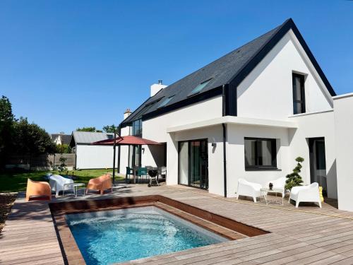 Superbe Villa contemporaine avec piscine, Sainte Marine