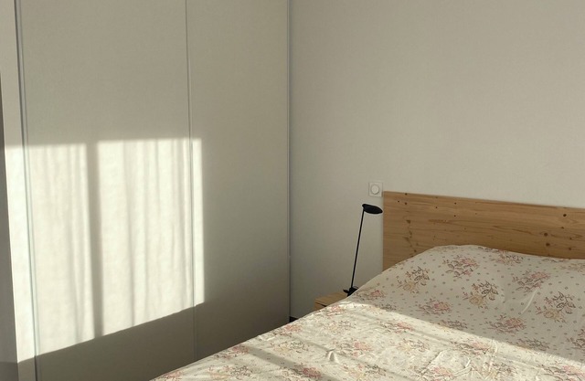 T2 garden apartment 5 minutes from the sea and 2 minutes from shops