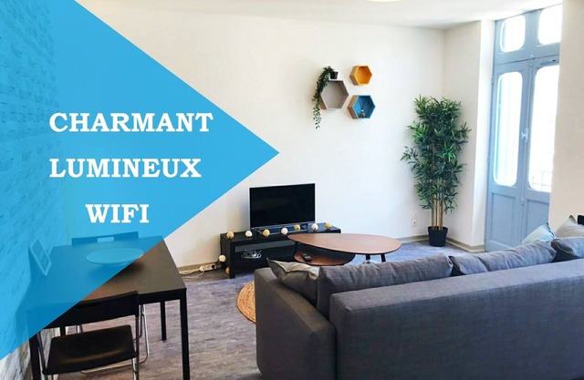 T2 LES ARCADES ★ PLEIN CENTER ★ LUMINEUX ★ WIFI