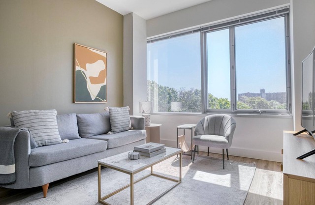 Tasteful Alexandria West 1BR w/Gym & W/D, nr Metro, by Blueground