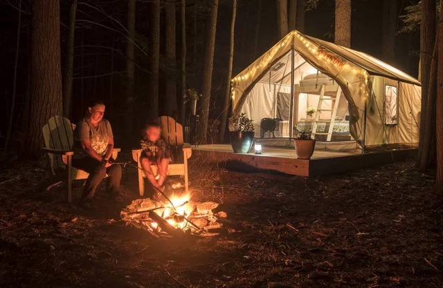 Tentrr Signature Site - Purling Water - Coleman Outfitted Site