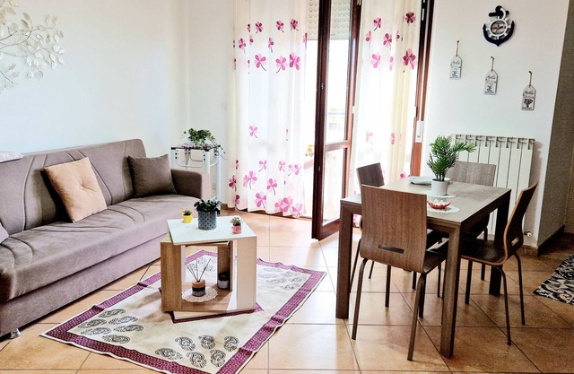 Terraced apartment with splendid sea view