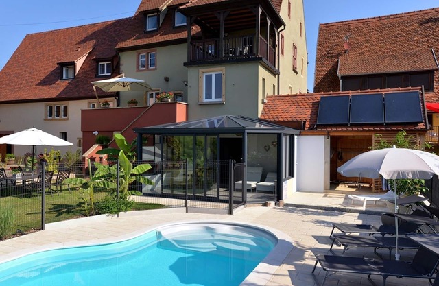 TERRASSE d'ALPHONSE - Charming and relaxing cottages Swimming pool and Sauna