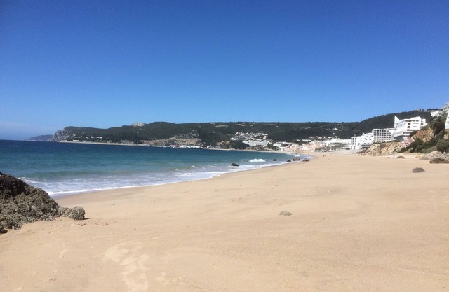 The beach and the village at 350 m calm and the sea view on balcony in addition