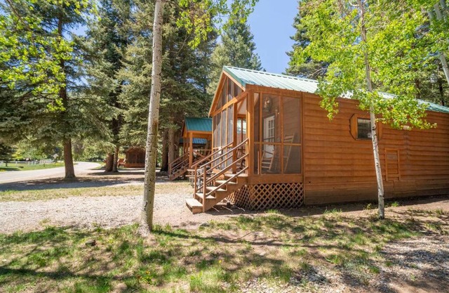 The Colorado Spruce Cabin #15 at Blue Spruce RV Park & Cabins