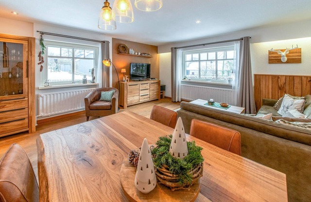 The cottage is located in Hünningen, in the last Belgian village before the German border.