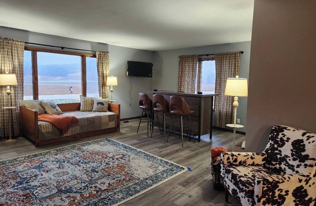 The Farm in Volga sits on 7 acres w/a pond!