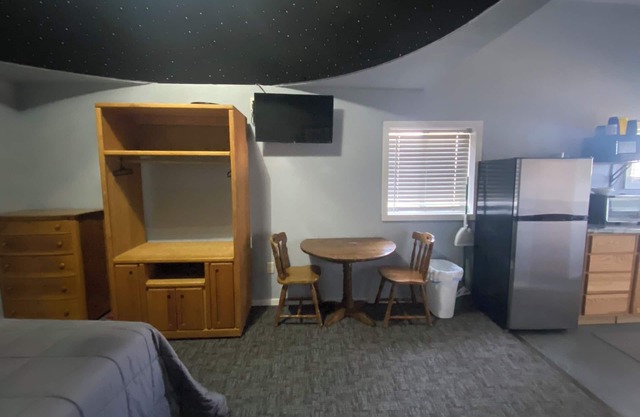 The Galactic Getaway - Lakeside Tiny Home Rental - Queen Bed