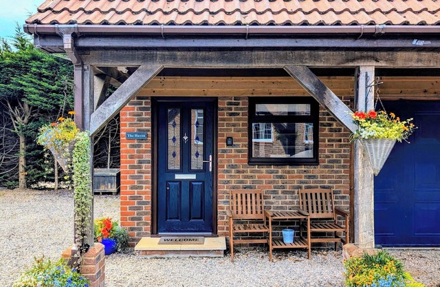 'The Haven' a luxury apartment close to the Meon Shore coast.