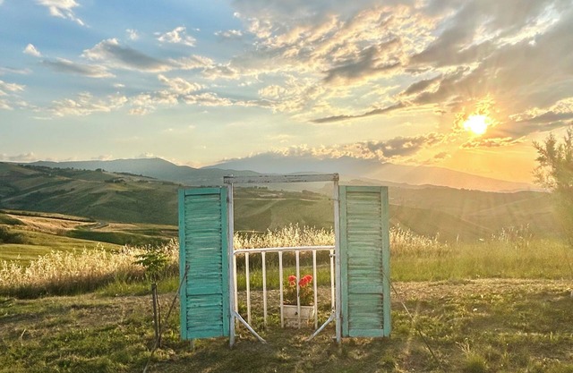 The hill in a room Typical Abruzzo countryside between Majella and the sea