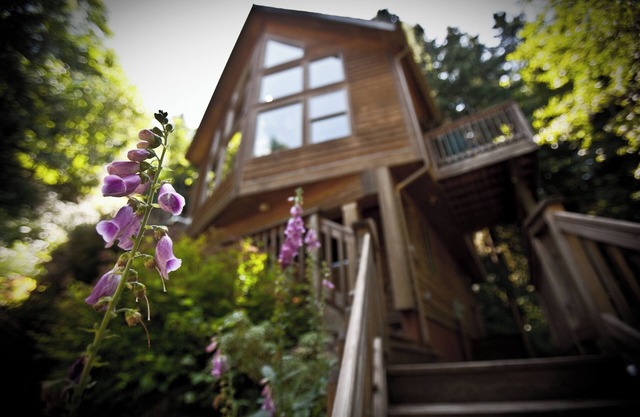 The Huckleberry Chalet, a private Mt. Hood retreat within a forested wonderland