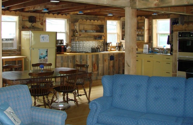 The Lodge, overlooking Hayden Brook on Olive Street