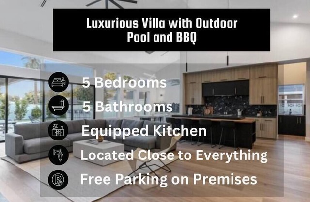 The Mason - Luxurious Paradise in Phoenix with Heated Pool