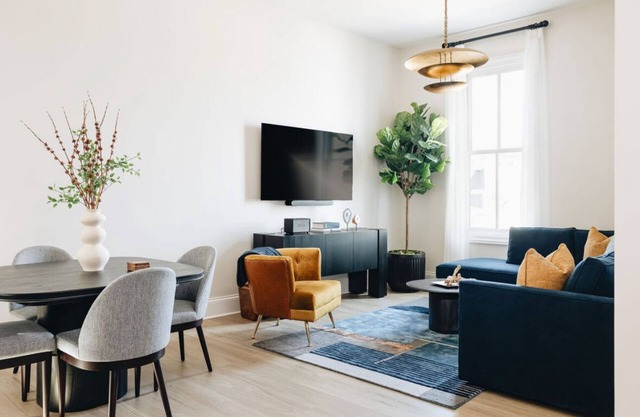 The Nook at The Purple Martin is a two bedroom one bath unit in Norton Commons