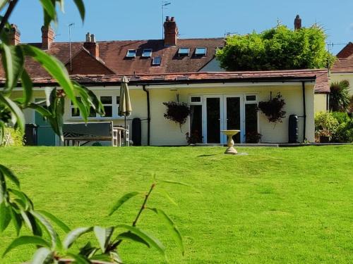 The Nook located in a beautiful garden setting with parking
