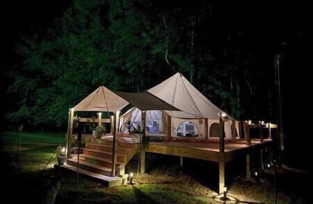 The Owl's Nest luxury camping