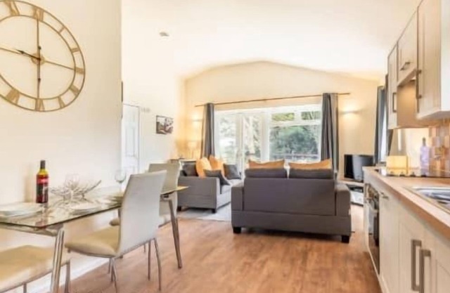 The Paddocks - a bungalow situated in a rural village surrounded by fields and horses