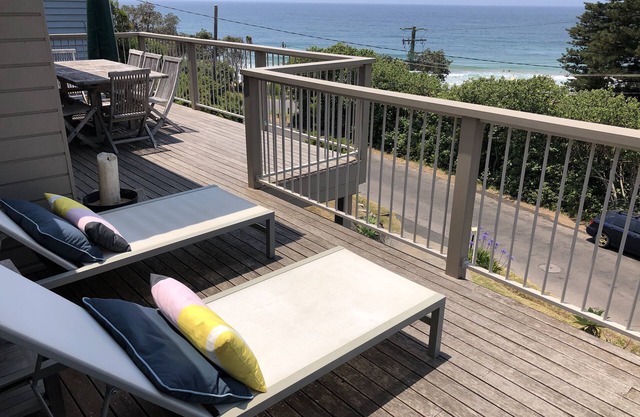 The quintessential family beach house with big views.