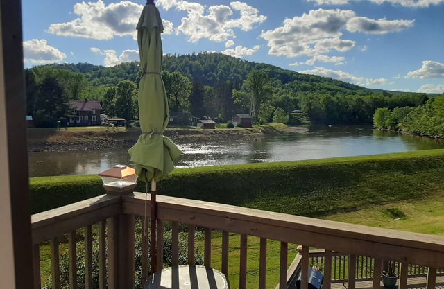 The River View apartment, best view of any rental in Confluence.