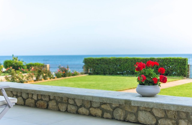 The Seacret Villa is a seaside house, where the olive oil trees, meet the sea.