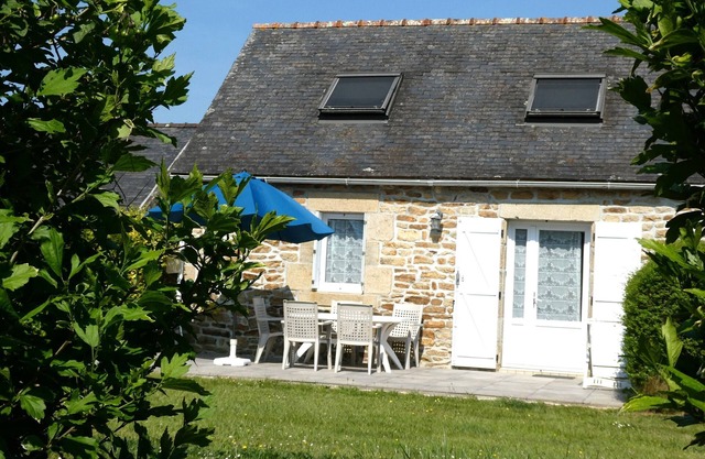The stable, quiet house in the countryside