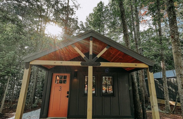 The tranquility of the woods is where you'll find Hartwell Cabins and RVs