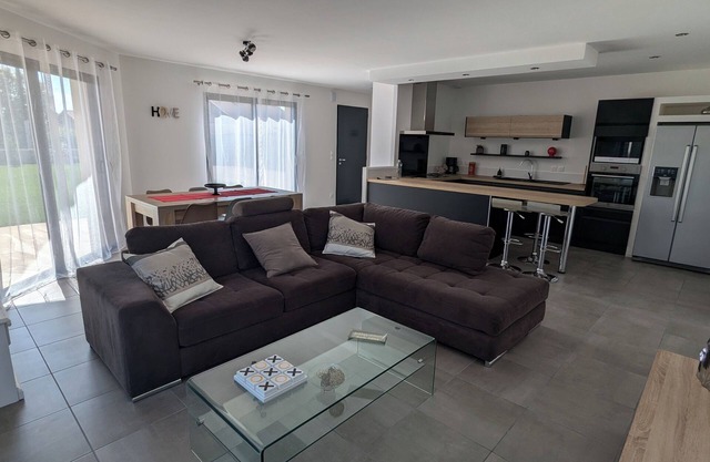 The villa near Monts du matin, ideal for family holidays.