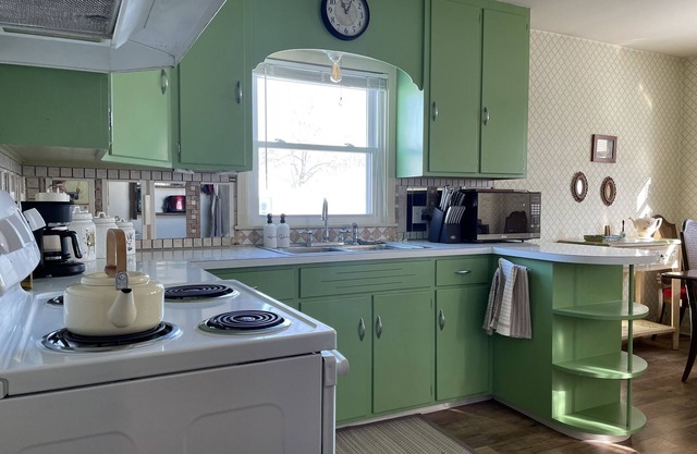 The Vintage House offers a quaint place for guests to stay in Berne, Indiana.