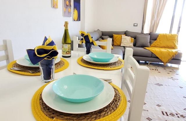 The Yellow Apartment in Durres