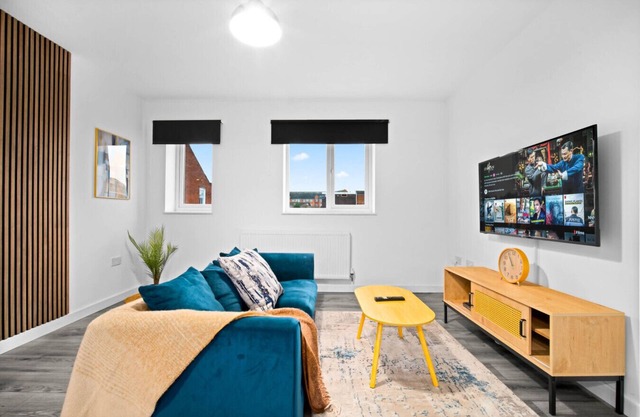 There is 1 bedroom with 1 small double bed, able to comfortably accommodate 2 guests.
