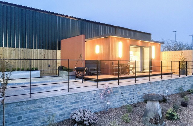 This stunning and unique pod is the ultimate stay for your next getaway.