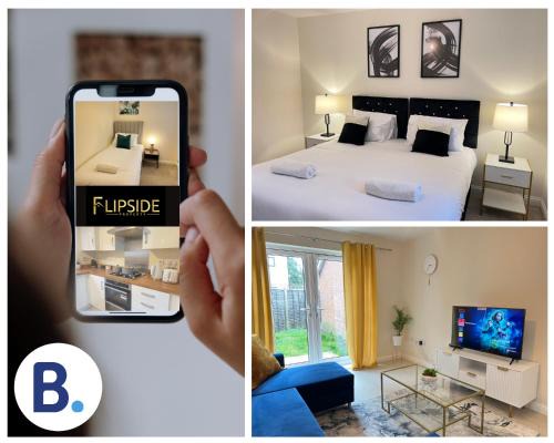 Three Bedroom Semi Detached House By Flipside Property Aylesbury Serviced Accommodation & Short Lets With Wifi & Parking