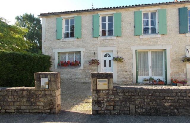 Three Bedroomed Charentaise Style Gite in Village Location