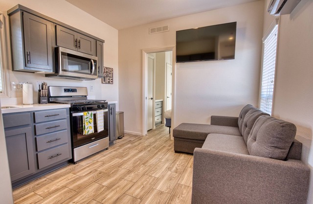 Tiny Home Sleeps 4 at Luxury RV Resort