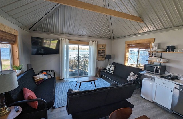 Tiny House #1 - Lakefront, Spacious, & Modern "Tiny Home" with 2 bdrms & 1 bath