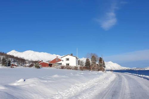 Traditional farm house located close to fjord