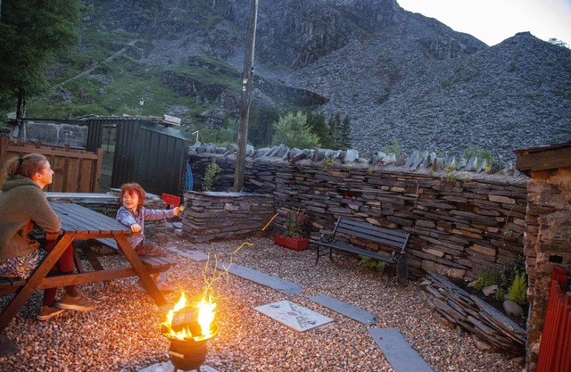 Traditional North Welsh Slate Miners Cottage