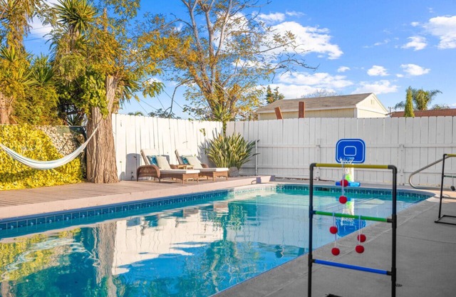 Tranquil Escape Pool Hot Tub Game Room