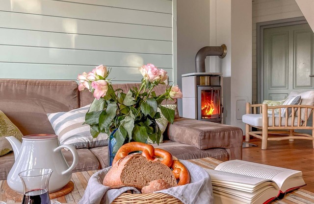 traumHaff® Vacation like in the days of the boatmen, private NORDICSPA, boat, fireplace