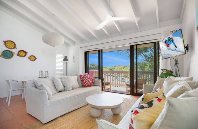 Tri level apartment straight opposite beach entry on Peregian Esplande.