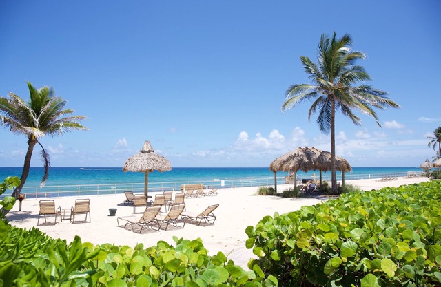 Tropical Beach, Ocean Front Villa, Sea Turtle walks, Tiki Hut ,Free Parking